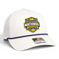 Michigan Wolverines 2026 Basketball National Champions 3D Snapback Trucker Rope Hat- White/ Navy