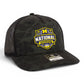 Michigan Wolverines 2026 Basketball National Champions 3D Snapback Trucker Hat- Sable Duck Camo/ Black