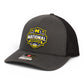 Michigan Wolverines 2026 Basketball National Champions 3D Snapback Trucker Hat- Charcoal/ Black