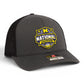 Michigan Wolverines 2026 Basketball National Champions 3D Snapback Trucker Hat- Charcoal/ Black