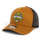 Michigan Wolverines 2026 Basketball National Champions 3D Snapback Trucker Hat- Carmel/ Black