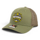 Michigan Wolverines 2026 Basketball National Champions 3D Snapback Trucker Hat- Loden