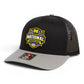 Michigan Wolverines 2026 Basketball National Champions 3D Snapback Trucker Hat- Black Combo/ Light Grey