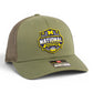 Michigan Wolverines 2026 Basketball National Champions 3D Snapback Trucker Hat- Loden