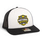 Michigan Wolverines 2026 Basketball National Champions 3D Snapback Trucker Hat- White/ Black