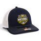 Michigan Wolverines 2026 Basketball National Champions 3D Snapback Trucker Hat- Navy/ White