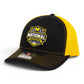 Michigan Wolverines 2026 Basketball National Champions 3D Snapback Trucker Hat- Black/ Yellow