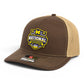 Michigan Wolverines 2026 Basketball National Champions 3D Snapback Trucker Hat- Brown/ Tan