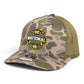 Michigan Wolverines 2026 Basketball National Champions 3D Snapback Trucker Hat- Marsh Duck Camo/ Loden