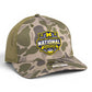 Michigan Wolverines 2026 Basketball National Champions 3D Snapback Trucker Hat- Marsh Duck Camo/ Loden