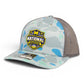 Michigan Wolverines 2026 Basketball National Champions 3D Snapback Trucker Hat- Saltwater Duck Camo/ Charcoal