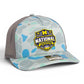 Michigan Wolverines 2026 Basketball National Champions 3D Snapback Trucker Hat- Saltwater Duck Camo/ Charcoal
