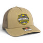 Michigan Wolverines 2026 Basketball National Champions 3D Snapback Trucker Hat- Pale Loden