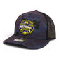Michigan Wolverines 2026 Basketball National Champions 3D Snapback Trucker Hat- Admiral Duck Camo/ Black