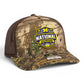 Michigan Wolverines 2026 Basketball National Champions 3D Snapback Trucker Hat- Realtree Max-1/ Brown