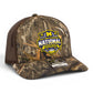 Michigan Wolverines 2026 Basketball National Champions 3D Snapback Trucker Hat- Mossy Oak Habitat/ Brown