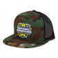 Michigan Wolverines College Football National Champions 3D YP Snapback Flat Bill Trucker Hat- Army Camo/ Black