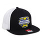 Michigan Wolverines College Football National Champions 3D Wool Blend Flat Bill Hat- Black/ White