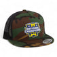 Michigan Wolverines College Football National Champions 3D YP Snapback Flat Bill Trucker Hat- Army Camo/ Black