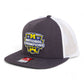 Michigan Wolverines College Football National Champions 3D Wool Blend Flat Bill Hat- Charcoal/ White