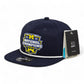 Michigan Wolverines College Football National Champions 3D Perforated Rope Hat- Navy/ White