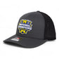 Michigan Wolverines College Football National Champions 3D Snapback Trucker Hat- Charcoal/ Black