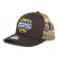 Michigan Wolverines College Football National Champions 3D Snapback Trucker Hat- Brown/ Desert Camo