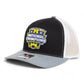 Michigan Wolverines College Football National Champions 3D Snapback Trucker Hat- Black/ White/ Heather Grey