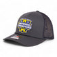 Michigan Wolverines College Football National Champions 3D Snapback Trucker Rope Hat- Charcoal