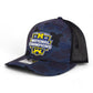 Michigan Wolverines College Football National Champions 3D Snapback Trucker Hat- Admiral Duck Camo/ Black