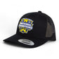 Michigan Wolverines College Football National Champions 3D YP Snapback Trucker Hat- Black