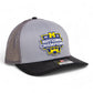 Michigan Wolverines College Football National Champions 3D Snapback Trucker Hat- Grey/ Charcoal/ Black