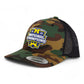 Michigan Wolverines College Football National Champions 3D YP Snapback Trucker Hat- Army Camo/ Black