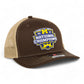 Michigan Wolverines College Football National Champions 3D Snapback Trucker Hat- Brown/ Tan