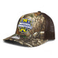 Michigan Wolverines College Football National Champions 3D Snapback Trucker Hat- Realtree Edge/ Brown