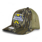 Michigan Wolverines College Football National Champions 3D Snapback Trucker Hat- Mossy Oak Bottomland/ Loden