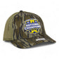 Michigan Wolverines College Football National Champions 3D Snapback Trucker Hat- Mossy Oak Bottomland/ Loden