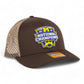 Michigan Wolverines College Football National Champions 3D Snapback Tilikum Trucker Hat- Brown/ Tan