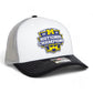 Michigan Wolverines College Football National Champions 3D Snapback Trucker Hat- White/ Grey/ Black