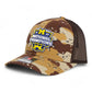 Michigan Wolverines College Football National Champions 3D Snapback Trucker Hat- Desert Camo/ Brown