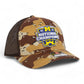 Michigan Wolverines College Football National Champions 3D Snapback Trucker Hat- Desert Camo/ Brown