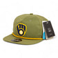 Milwaukee Brewers 3D Classic Rope Hat- Loden/ Amber