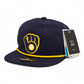 Milwaukee Brewers 3D Classic Rope Hat- Navy/ Gold