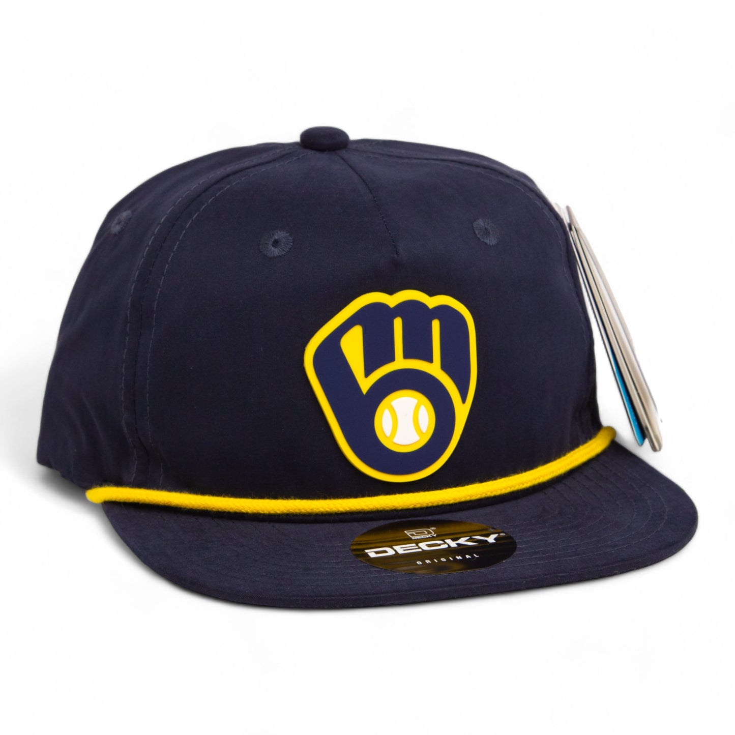 Milwaukee Brewers 3D Classic Rope Hat- Navy/ Gold