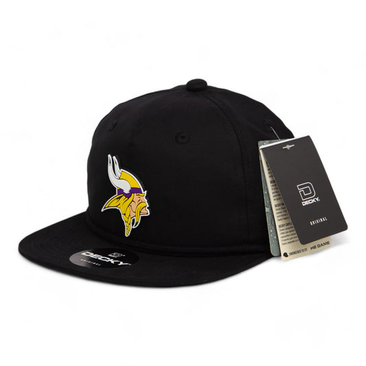 Minnesota Vikings 3D Classic Rope Hat- Black