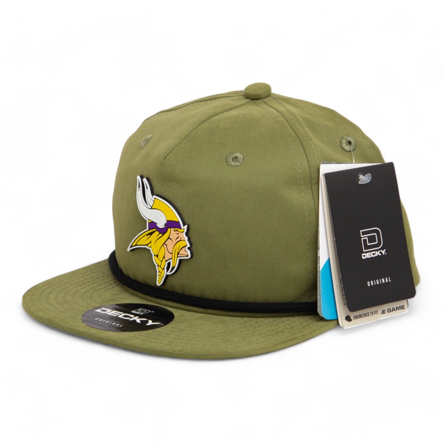 Minnesota Vikings 3D Classic Rope Hat- Loden/ Black