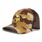 Minnesota Vikings 3D Snapback Trucker Hat- Desert Camo/ Brown