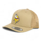 Minnesota Vikings 3D YP Snapback Trucker Hat- Tan