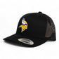 Minnesota Vikings 3D YP Snapback Trucker Hat- Black