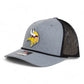 Minnesota Vikings 3D Snapback Trucker Rope Hat- Heather Grey/ Black